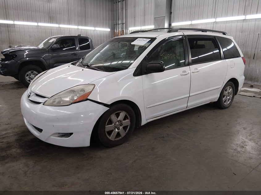 2008 Toyota Sienna Le VIN: 5TDZK23C18S099651 Lot: 45657941