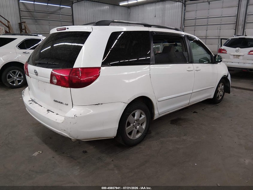2008 Toyota Sienna Le VIN: 5TDZK23C18S099651 Lot: 45657941