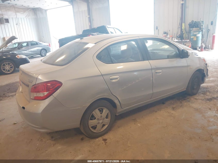 2019 Mitsubishi Mirage G4 Es VIN: ML32F3FJ5KHF06684 Lot: 45657971