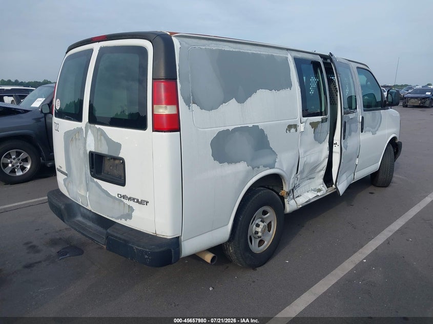 2004 Chevrolet Express VIN: 1GCFG15X041183465 Lot: 45657980
