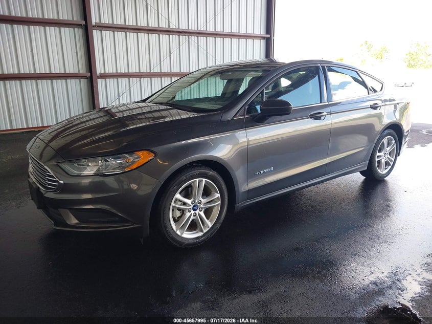 2018 Ford Fusion, Звичайний знос, IAAI, VIN 3FA6P0UU6JR282042 — фото 2