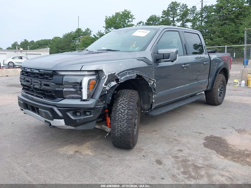 2026 Ford F-150 Raptor VIN: 1FTFW1RG8TFA39015 Lot: 45658008
