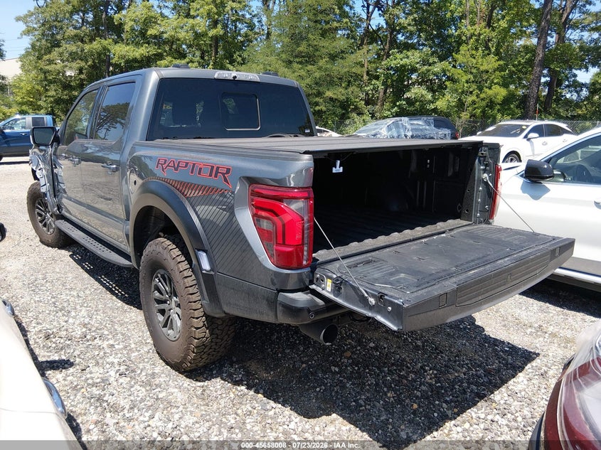 Vin: 1ftfw1rg8tfa39015, lot: 46156580, ford f-150 raptor 20263