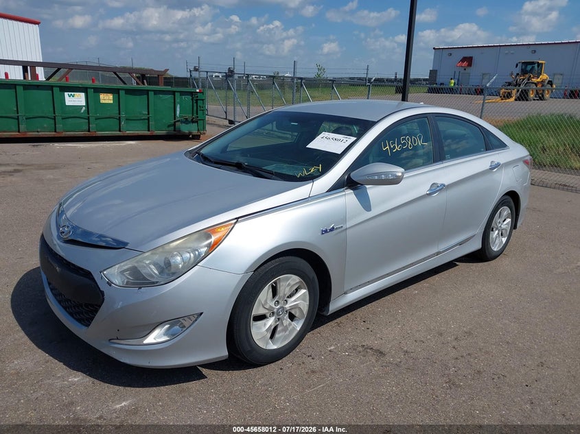 2014 Hyundai Sonata Hybrid KMHEC4A40EA114535 photo 1