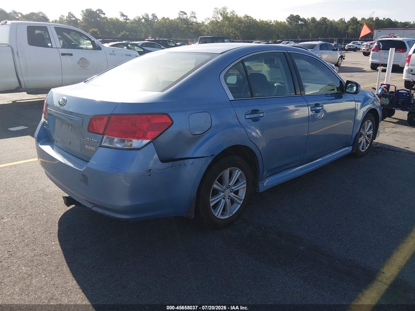 2010 Subaru Legacy 2.5I Premium VIN: 4S3BMBB69A3231778 Lot: 45658037