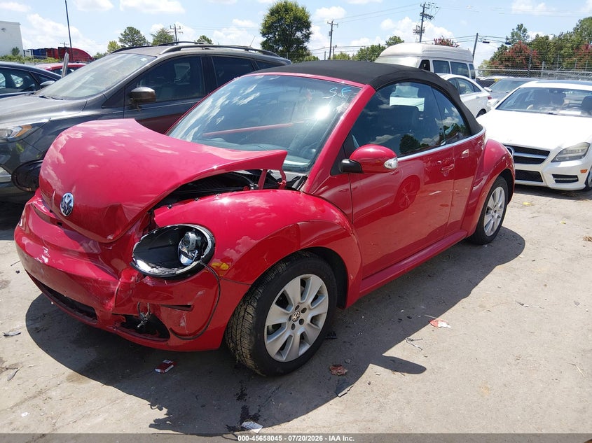 VOLKSWAGEN NEW BEETLE 2008 VIN 3VWPF31Y38M400465