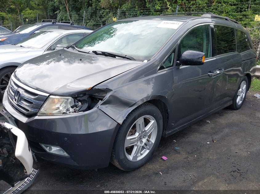 2013 Honda Odyssey Touring/Touring Elite VIN: 5FNRL5H99DB056086 Lot: 45658053