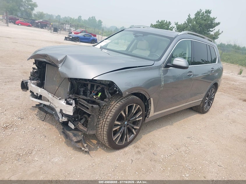 Vin: 5ux23em07p9p43931, lot: 46156657, bmw x7 xdrive40i 20232