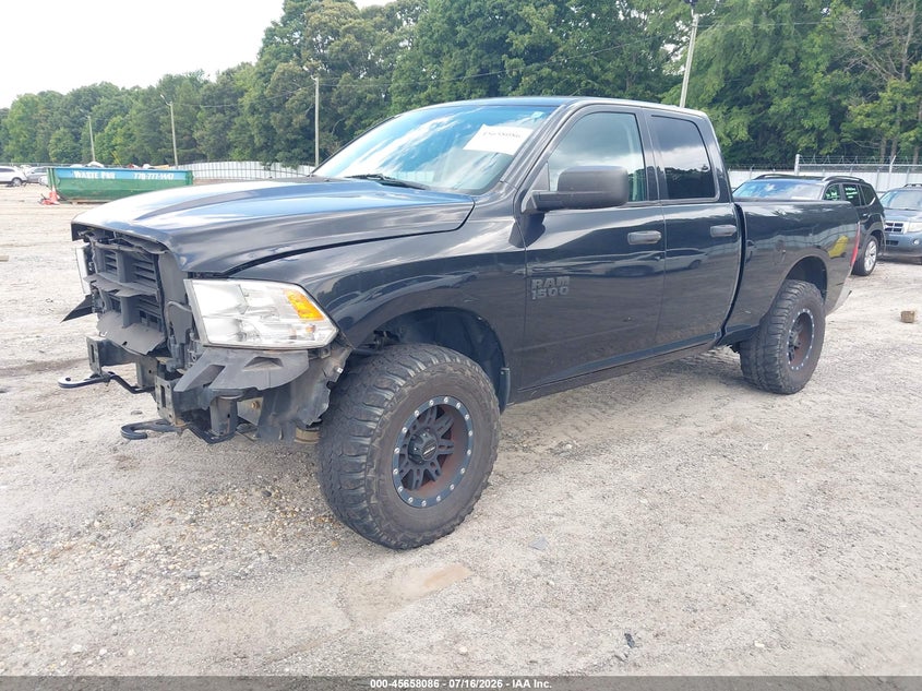 Vin: 1c6rr7fg5hs737972, lot: 46156658, ram 1500 tradesman  4x4 6'4 box 20172