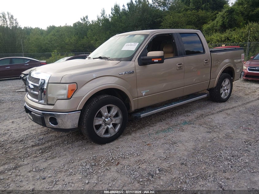 Vin: 1ftfw1ct7cfb50273, lot: 46156694, ford f-150 lariat 20122
