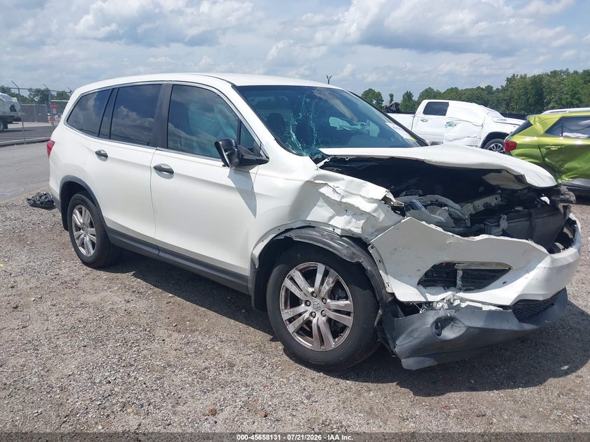 2017 HONDA PILOT auction photo 1