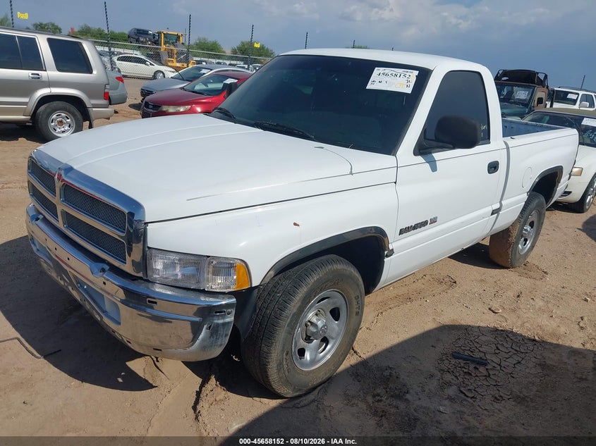 1999 Dodge RAM, Обычный износ, IAAI, VIN 1B7HC16Y6XS126052 — фото 2