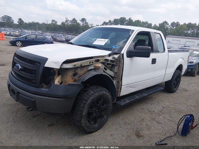 2013 Ford F-150, Left Front, IAAI, VIN 1FTEX1EM2DFA93884 — photo 2