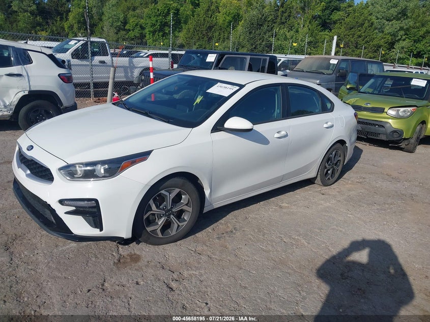 2021 KIA FORTE auction photo 2