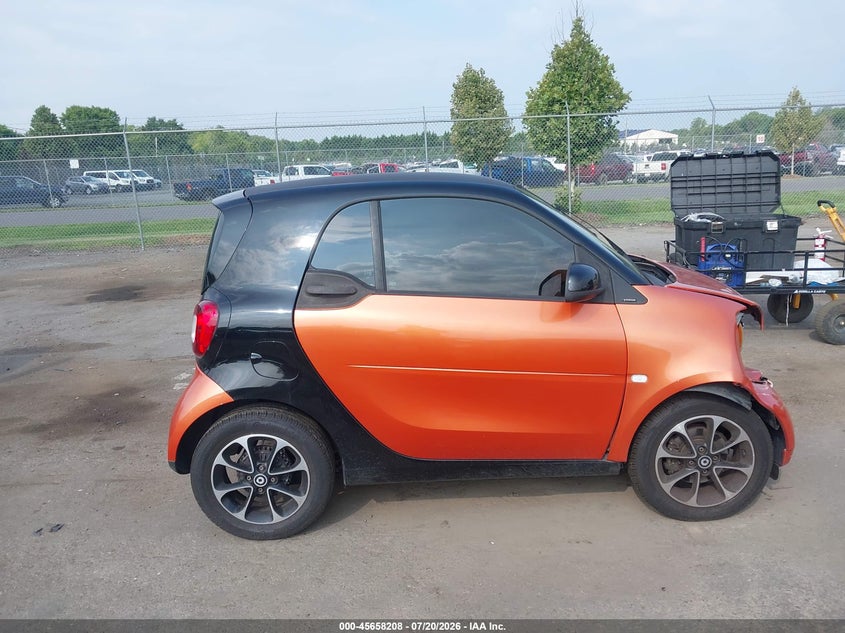 2016 Smart Fortwo Passion VIN: WMEFJ5DA1GK051837 Lot: 45658208