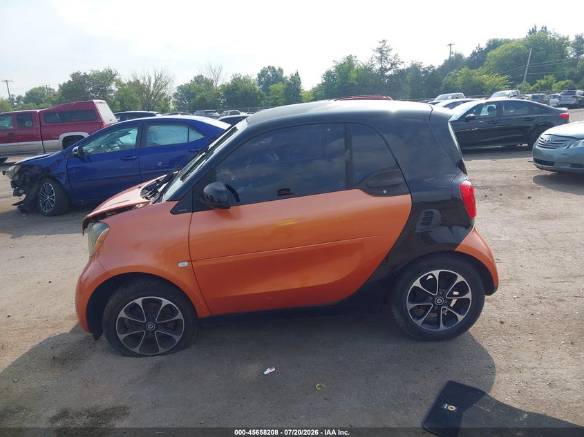 2016 Smart Fortwo Passion VIN: WMEFJ5DA1GK051837 Lot: 45658208