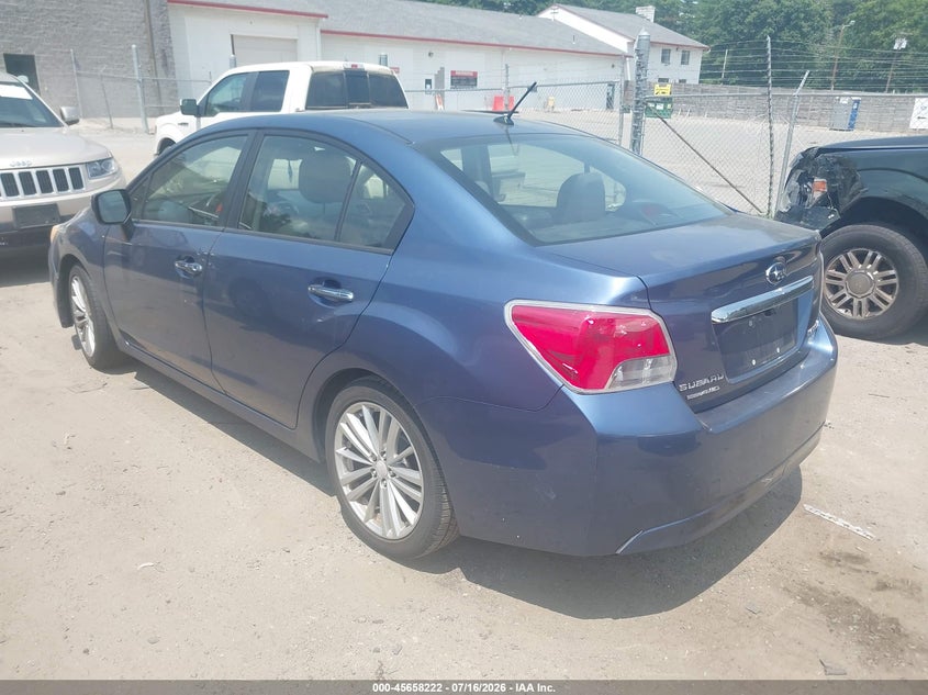 Vin: jf1gjah63dh013624, lot: 46156794, subaru impreza 2.0i limited 20133