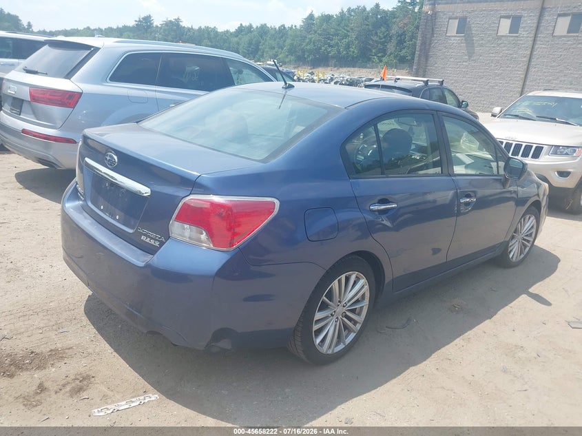Vin: jf1gjah63dh013624, lot: 46156794, subaru impreza 2.0i limited 20134