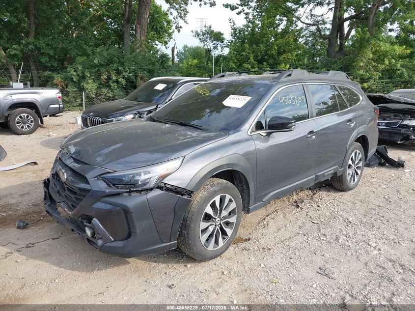 Vin: 4s4btanc6p3176581, lot: 46156801, subaru outback limited 20232