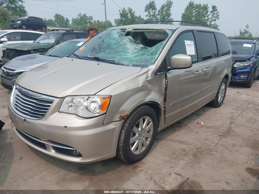 Vin: 2c4rc1bg0dr517843, lot: 46156809, chrysler town & country touring 20132