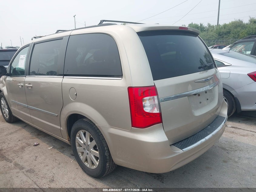 Vin: 2c4rc1bg0dr517843, lot: 46156809, chrysler town & country touring 20133