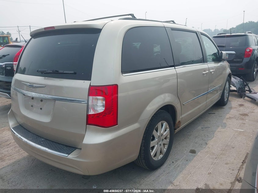 Vin: 2c4rc1bg0dr517843, lot: 46156809, chrysler town & country touring 20134