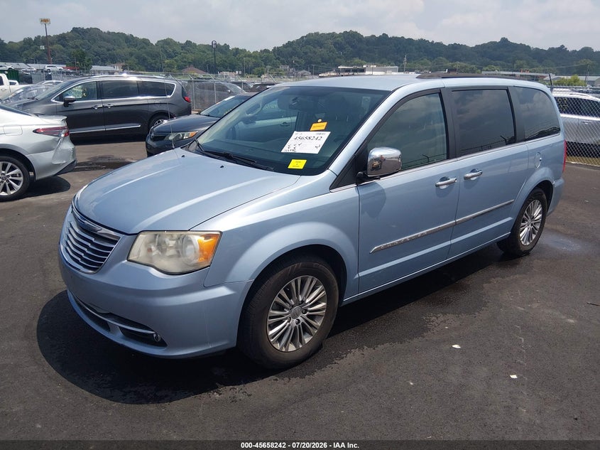 Vin: 2c4rc1cg9dr570720, lot: 46156814, chrysler town & country touring-l 20132