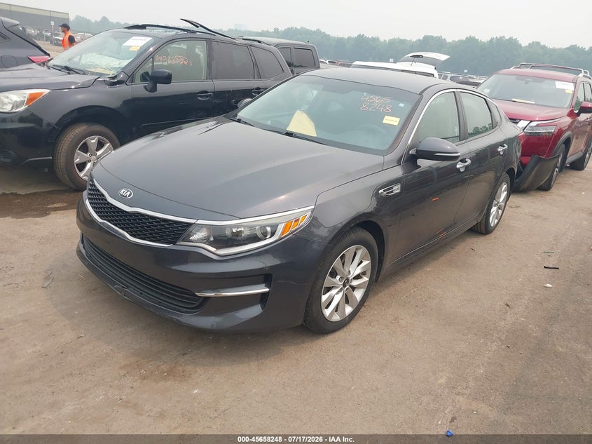 Vin: 5xxgt4l33hg130769, lot: 46156820, kia optima lx 20172