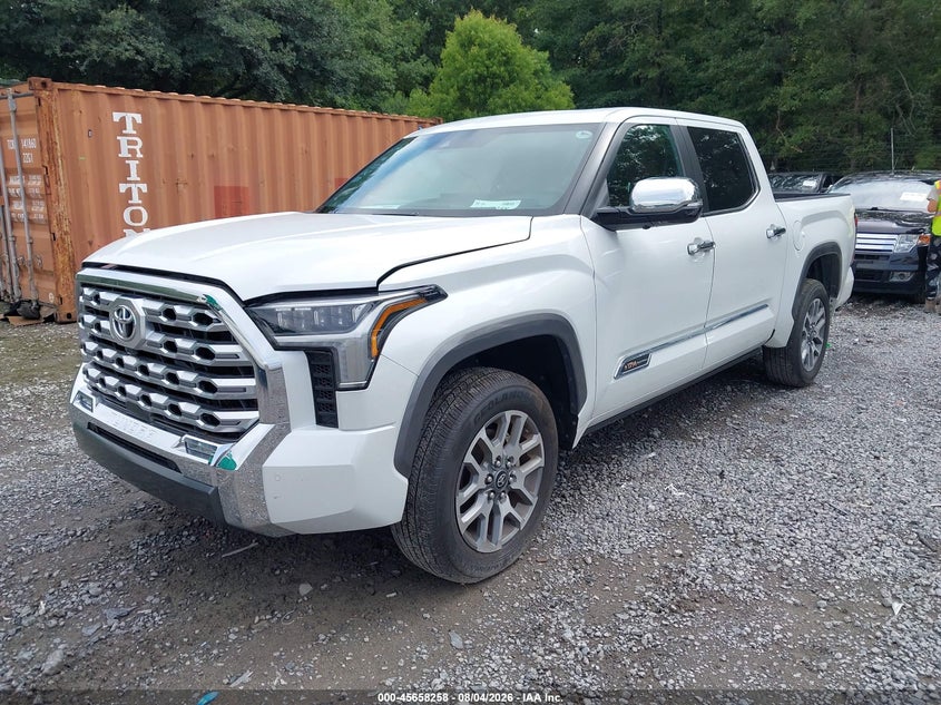 Vin: 5tfma5db9sx251259, lot: 46156830, toyota tundra 1794 edition 20252