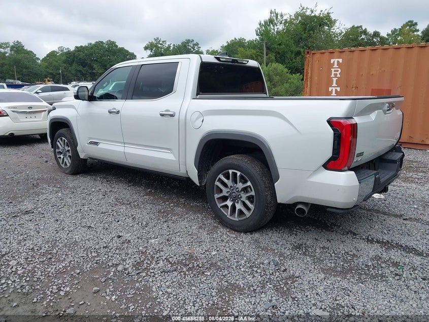 Vin: 5tfma5db9sx251259, lot: 46156830, toyota tundra 1794 edition 20253