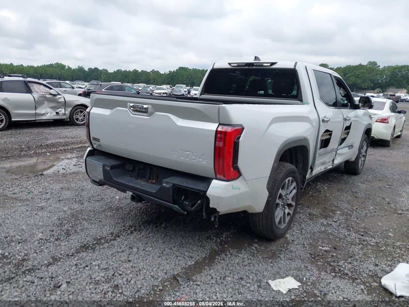 Vin: 5tfma5db9sx251259, lot: 46156830, toyota tundra 1794 edition 20254