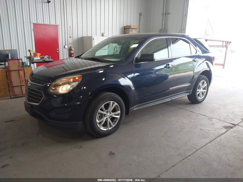 2017 Chevrolet Equinox, Обычный износ, IAAI, VIN 2GNFLEEK0H6333110 — фото 2