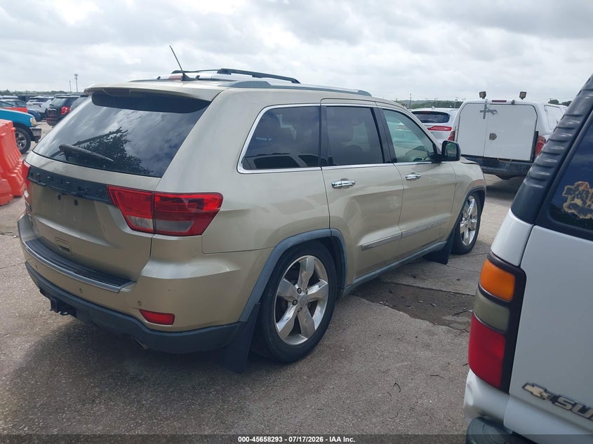 Vin: 1j4rr6gt7bc721041, lot: 46156865, jeep grand cherokee overland 20114
