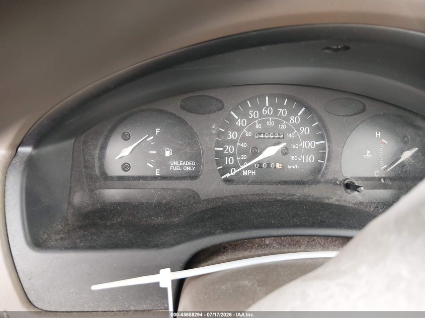 1997 TOYOTA TERCEL auction photo 7