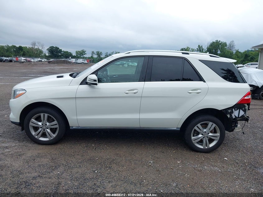 2013 Mercedes-Benz Ml 350 4Matic VIN: 4JGDA5HB3DA143764 Lot: 45658312