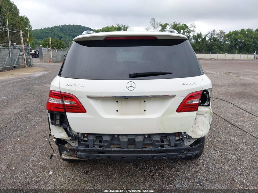 2013 Mercedes-Benz Ml 350 4Matic VIN: 4JGDA5HB3DA143764 Lot: 45658312