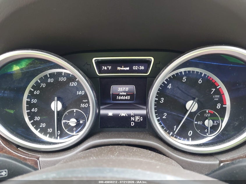 2013 Mercedes-Benz Ml 350 4Matic VIN: 4JGDA5HB3DA143764 Lot: 45658312