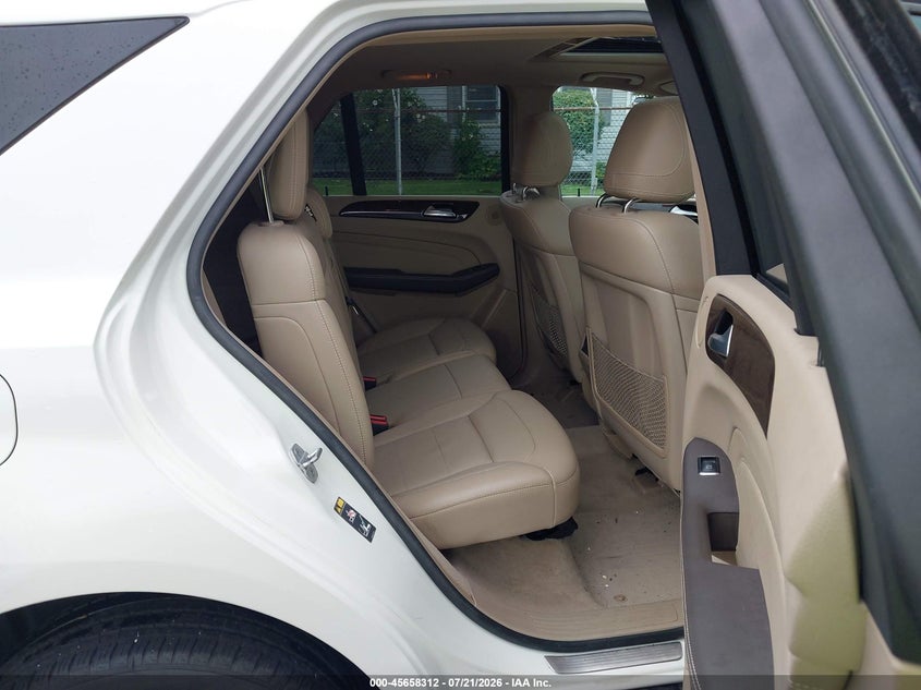 2013 Mercedes-Benz Ml 350 4Matic VIN: 4JGDA5HB3DA143764 Lot: 45658312