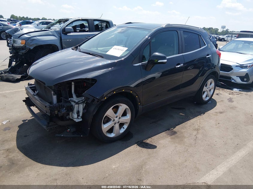 Vin: kl4cjbsb1fb147861, lot: 46156912, buick encore convenience 20152