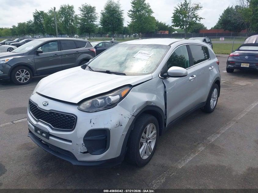 2018 Kia Sportage Lx VIN: KNDPM3ACXJ7484488 Lot: 45658342