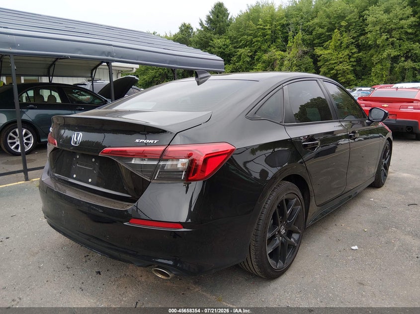 2022 Honda Civic Sport VIN: 2HGFE2F56NH601685 Lot: 45658354