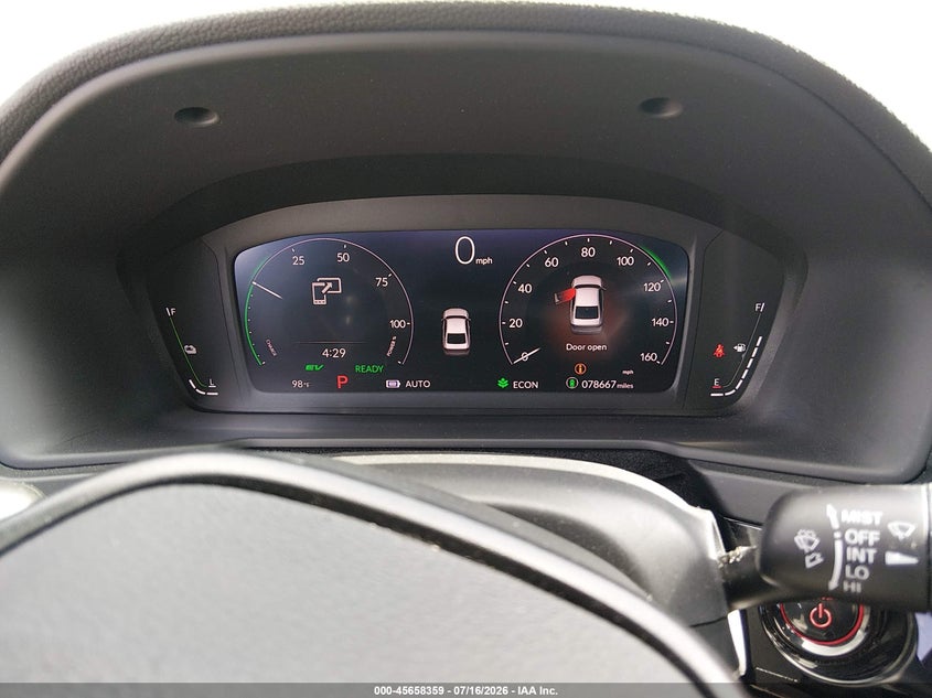2023 HONDA ACCORD HYBRID auction photo 7