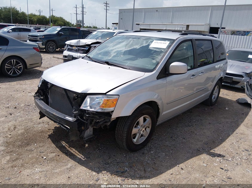 Vin: 2d4rn5d16ar107444, lot: 46156938, dodge grand caravan sxt 20102