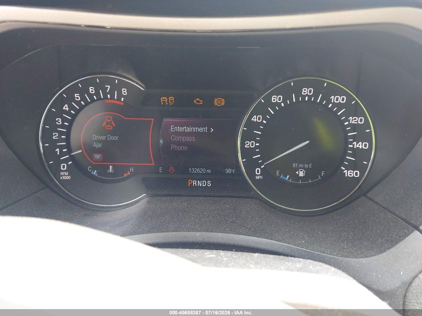 2013 Lincoln Mkz VIN: 3LN6L2GK9DR827727 Lot: 45658387