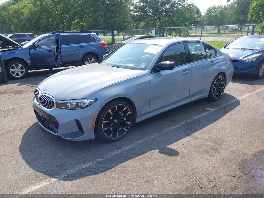 Vin: 3mw89cw00s8f08296, lot: 46156987, bmw 330i xdrive 20252