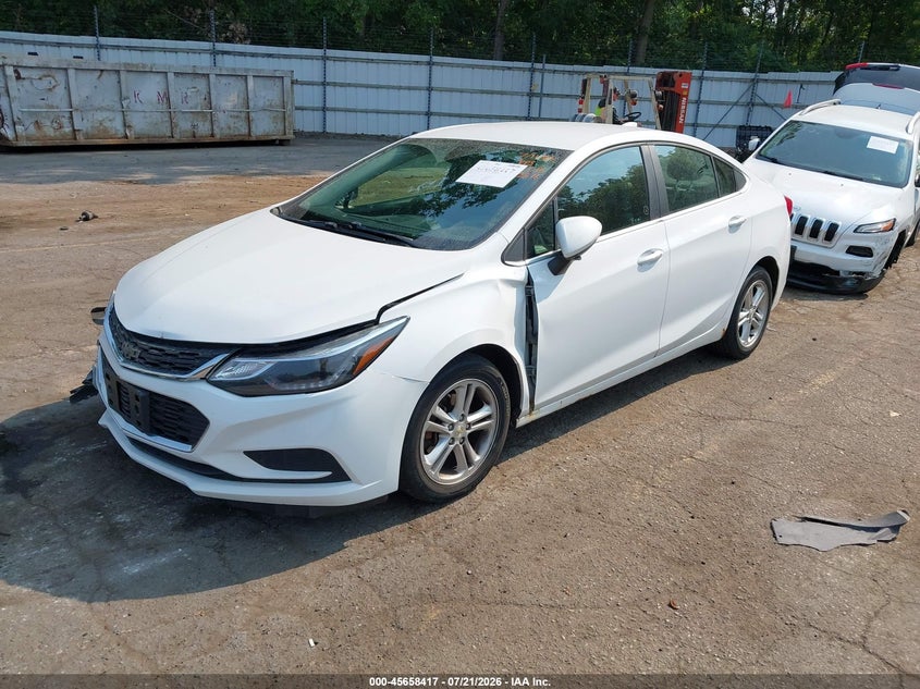 2018 Chevrolet Cruze Lt Auto VIN: 1G1BE5SM5J7192816 Lot: 45658417
