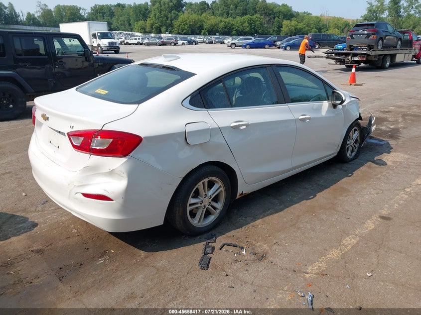 2018 Chevrolet Cruze Lt Auto VIN: 1G1BE5SM5J7192816 Lot: 45658417