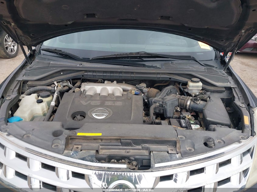 2003 Nissan Murano Se VIN: JN8AZ08T73W113684 Lot: 45658425