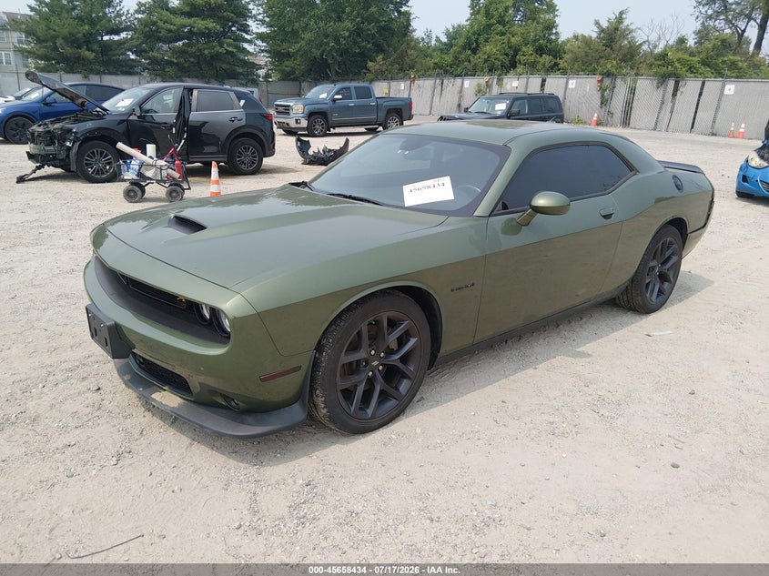2022 Dodge Challenger R/T VIN: 2C3CDZBT9NH261017 Lot: 45658434