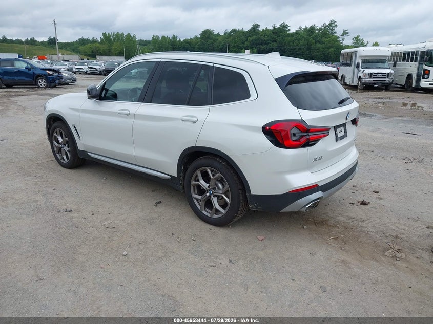 Vin: 5ux53dp05n9j79549, lot: 46157016, bmw x3 xdrive30i 20223